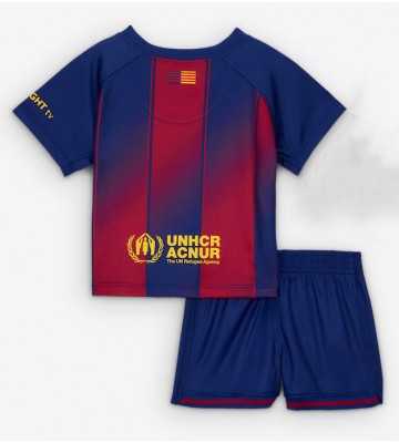 Barcelona Hjemmebanetrøje Børn 2025-26 Kortærmet (+ Korte bukser)